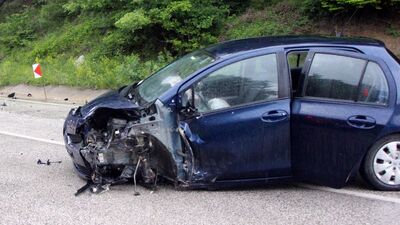 Bolu'da sollama kazası!