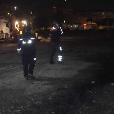 Boş araziye bırakılınca korku dolu anlar yaşandı!