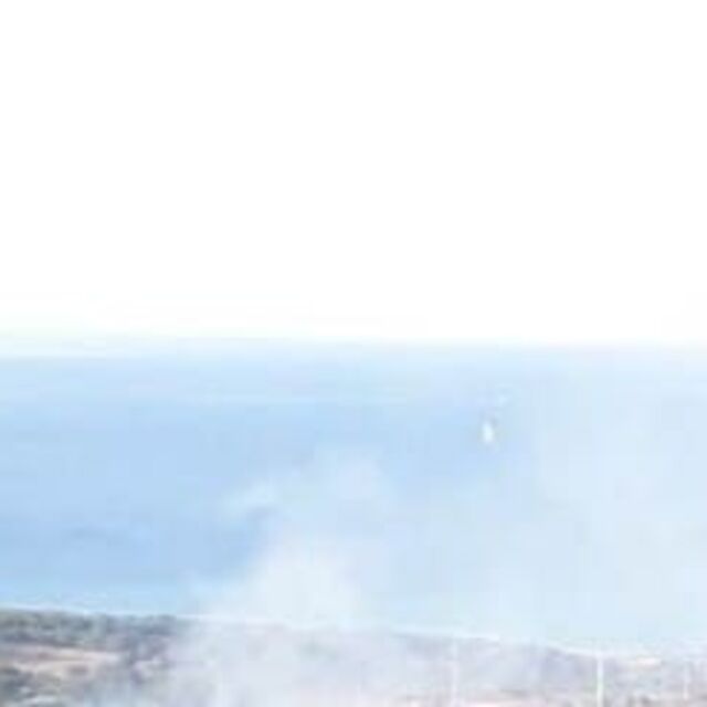 Çeşme'de otluk ve makilik alanda yangın