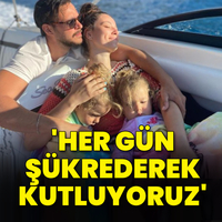 'Her gün şükrederek kutluyoruz'