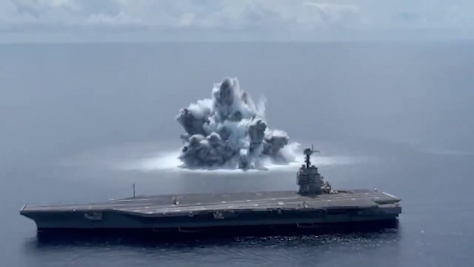 ABD Donanması'nın dayanıklılık testi!