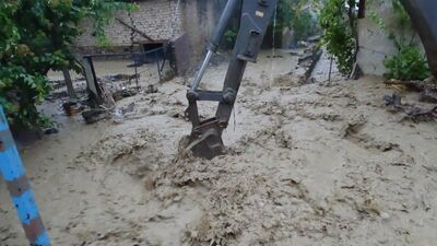 Kütahya'da sağanak etkisi! Tarım arazileri sular altında