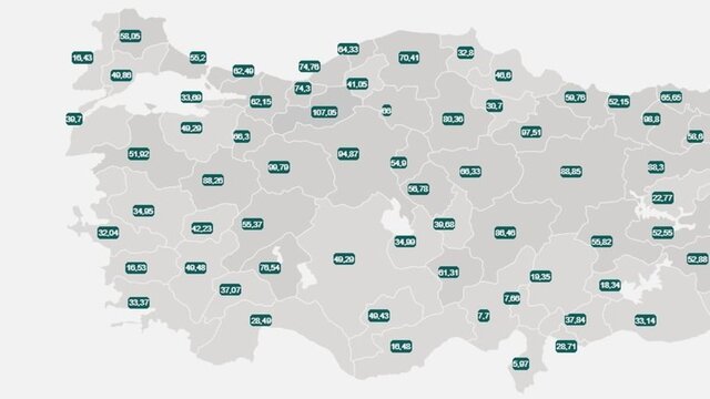 İşte il il koronavirüs risk haritası