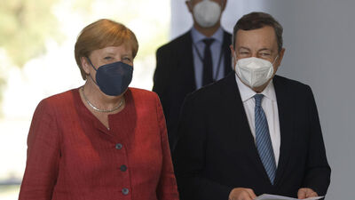 Merkel ve Draghi'den Türkiye açıklaması