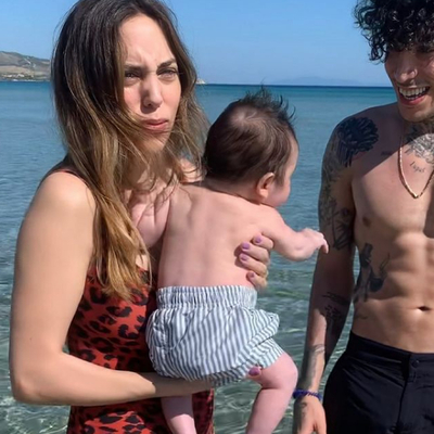 'Güzel oğlum denizle tanıştı'