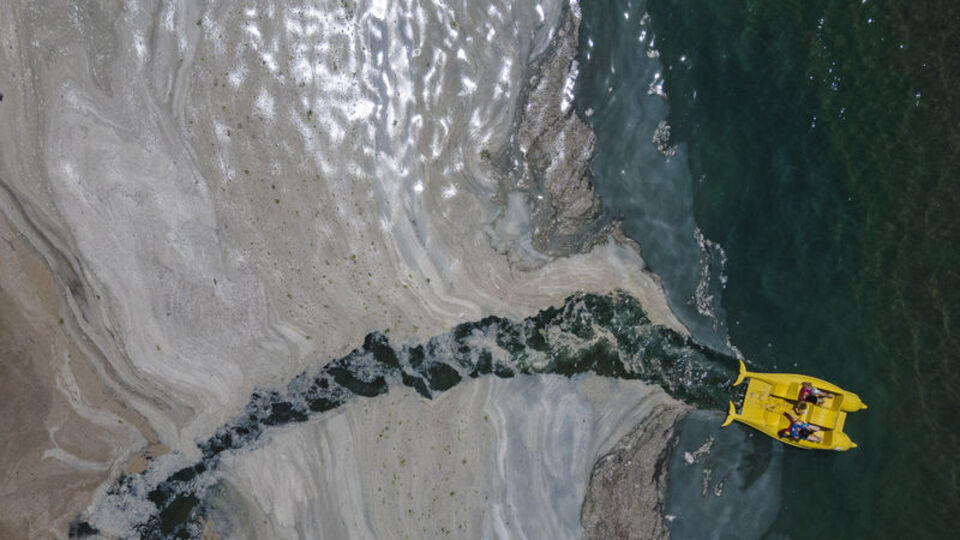 Müsilaj Yunanistan'da!