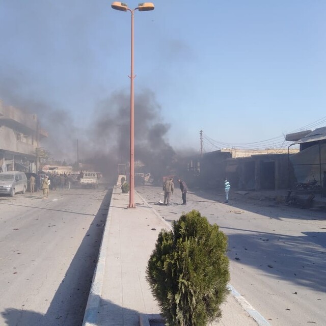 Tel Abyad'da hain saldırı: 1 ölü, 1 yaralı