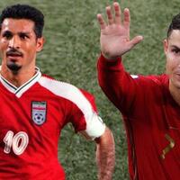İranlı eski futbolcu Ronaldo'ya tebrik