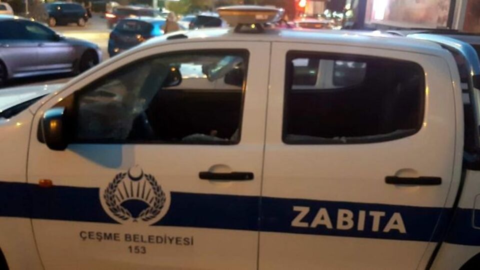 Zabıta binasına saldırıda tutuklama