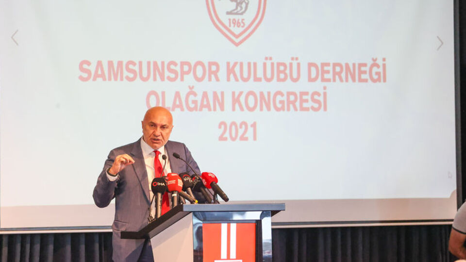 Samsunspor'da Yüksel Yıldırım yeniden başkan