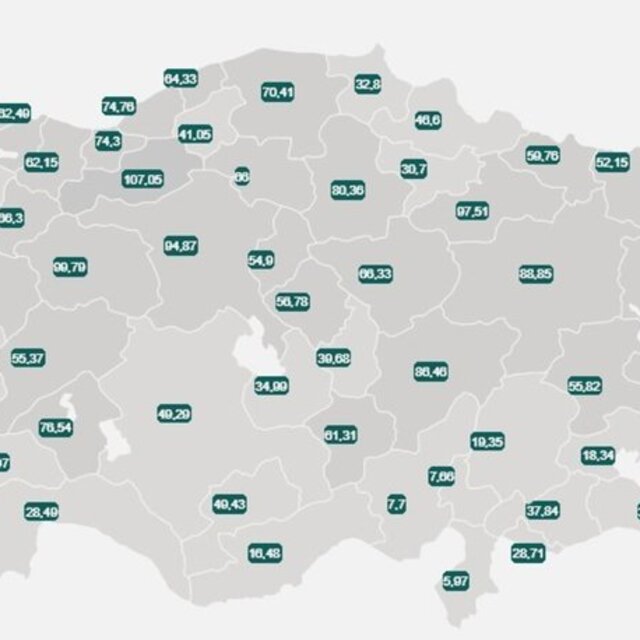 Güncel Türkiye koronavirüs risk haritası