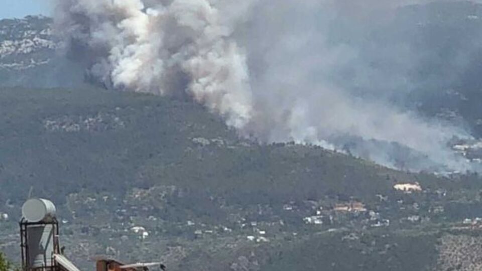 Kaş'taki yangınlar söndürüldü!