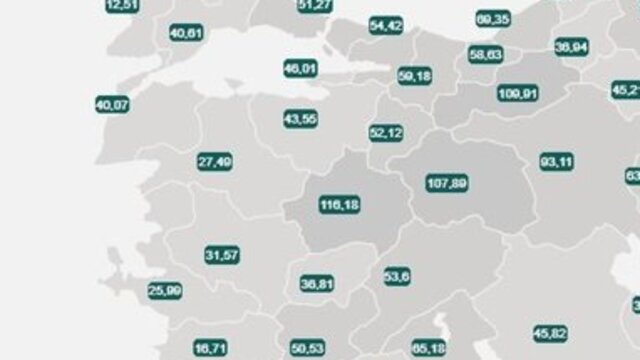 Güncel Türkiye koronavirüs risk haritası