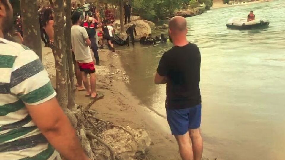 Manavgat'ta ırmağa giren kişi boğuldu