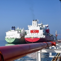 Ertuğrul Gazi'ye ilk LNG nakli başladı