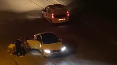 Araçtan inen kadını dövdü, serbest kaldı!