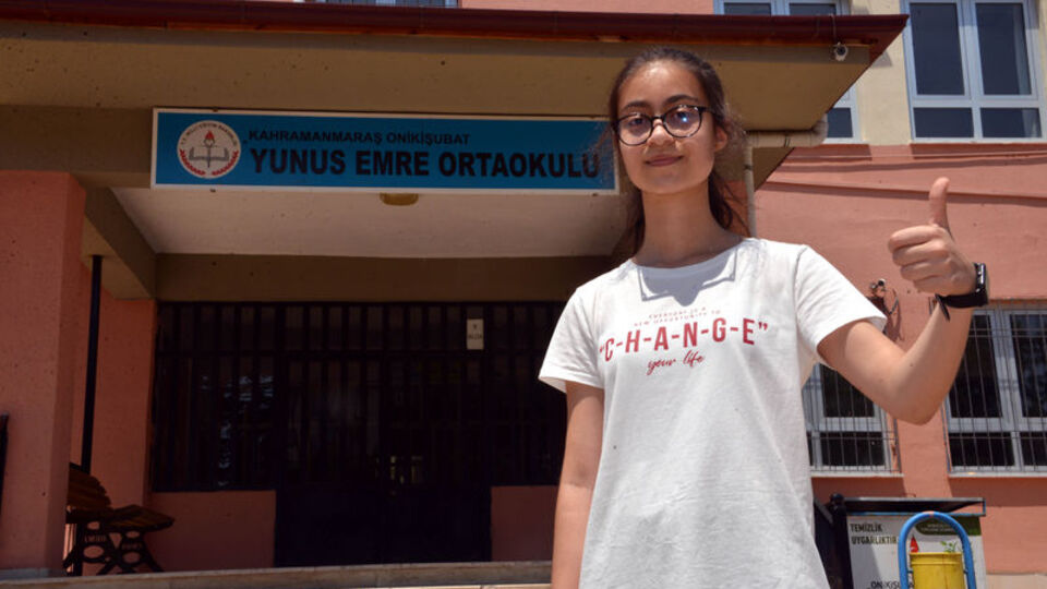 LGS birincisi Özge sırrını paylaştı!