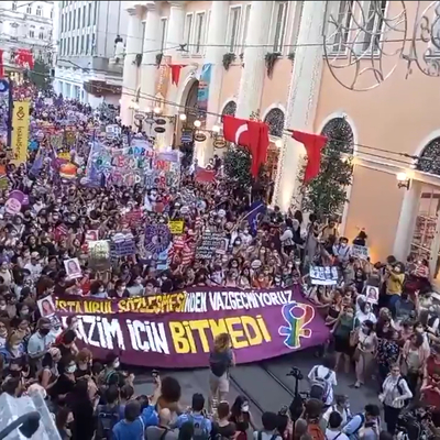 Taksim'de polis müdahalesi
