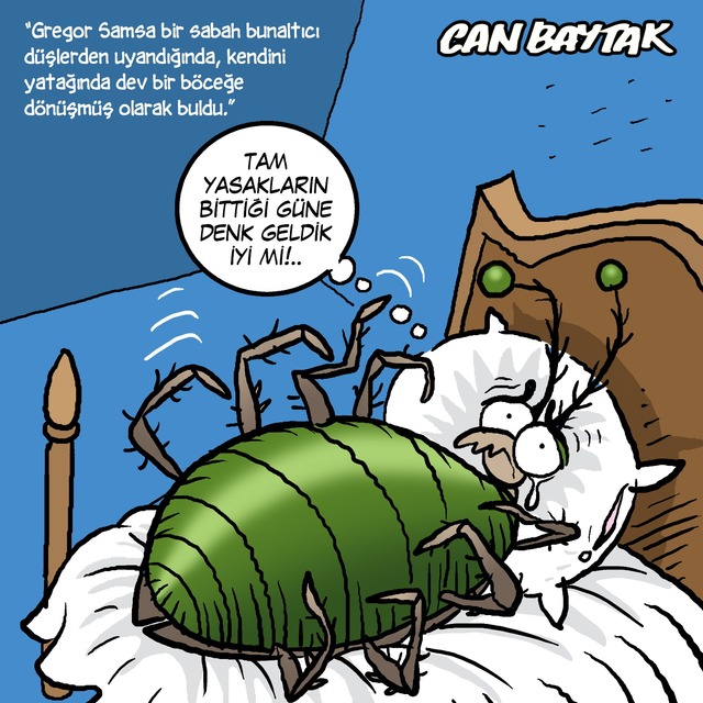 Can Baytak karikatürleri (Temmuz 2021)