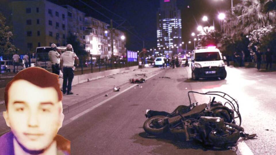 Trafik polisi ve motosiklete çarptı: 2 ölü