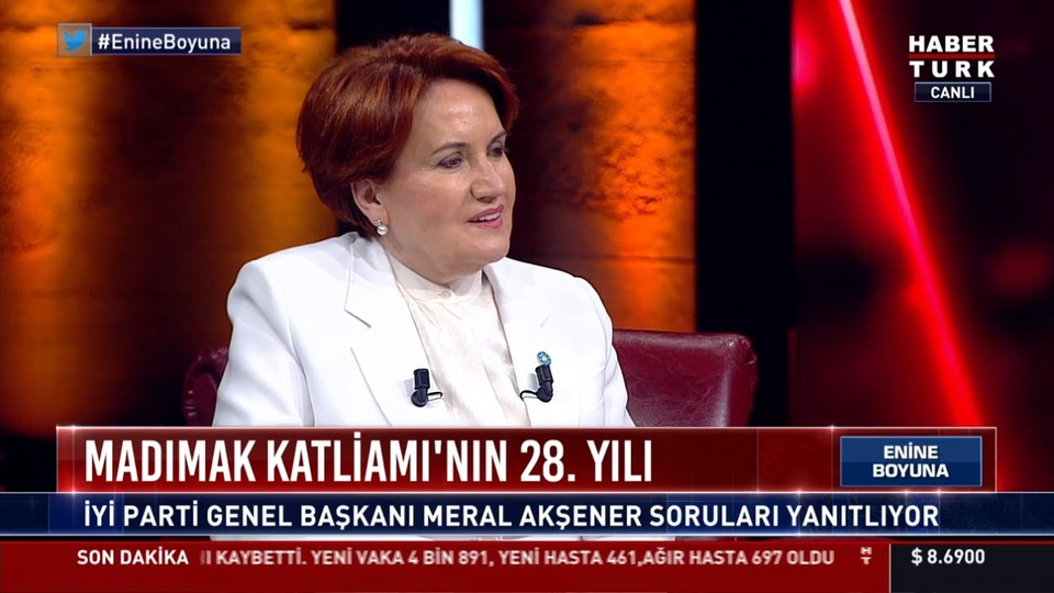 Meral Akşener Habertürk TV'de konuştu