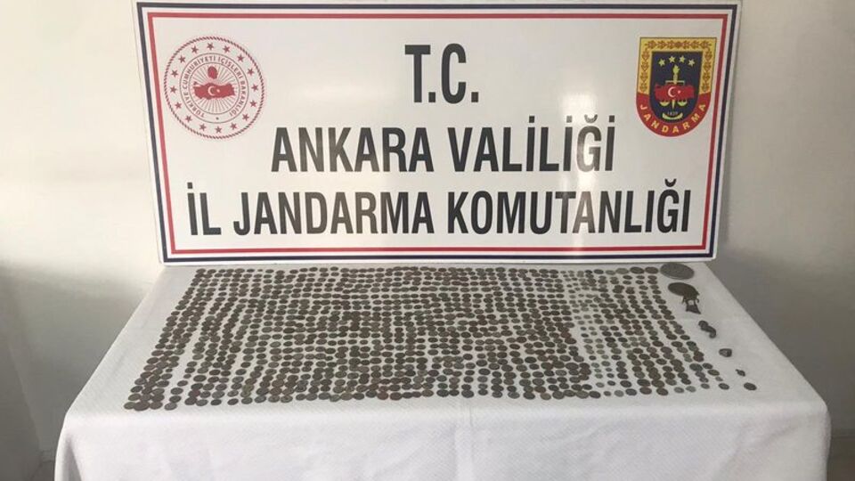Ankara'da jandarmadan 'tarihi eser' operasyonu!