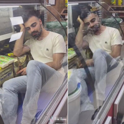 Buzdolabına girmişti! Fenomenin şakası pahalıya patladı!