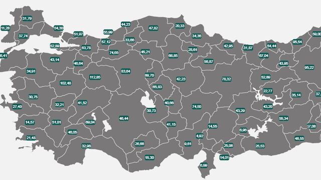 Güncel Türkiye koronavirüs risk haritası