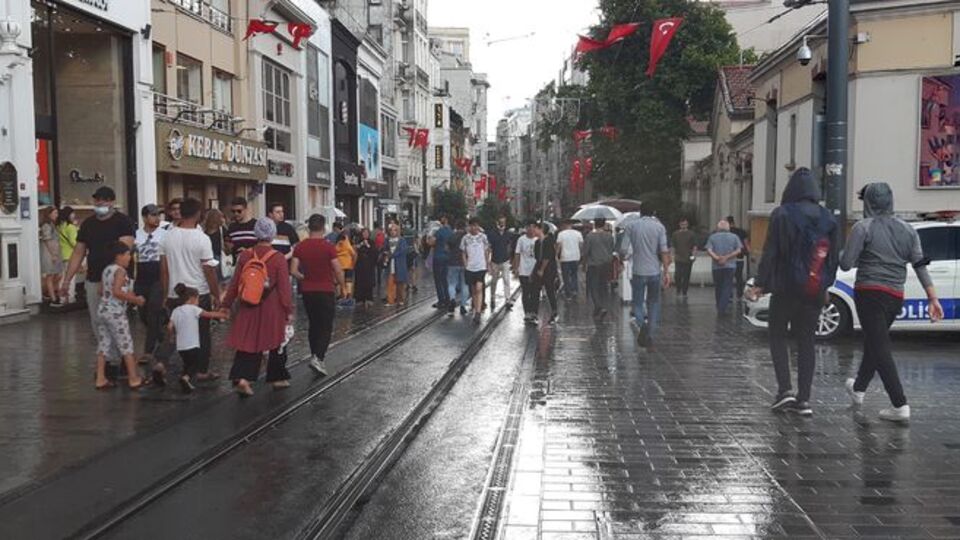 İstanbul'da etkili sağanak!