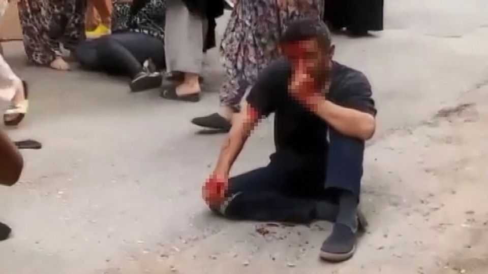 Çocuğa taciz şüphelisine dayak!