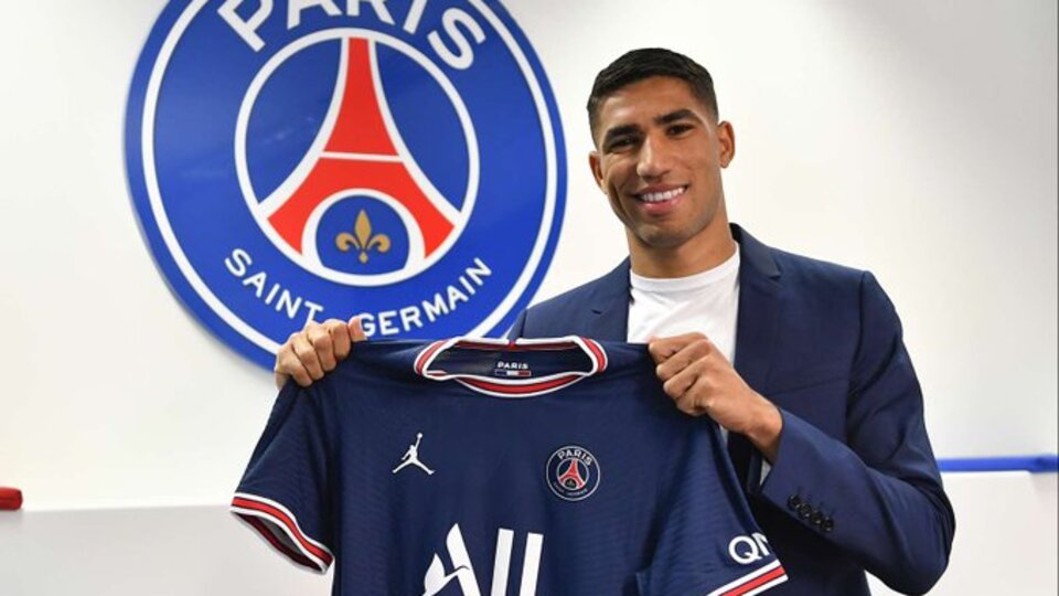 PSG, Hakimi'yi transfer etti