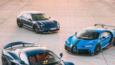 Bugatti için güç birliği!