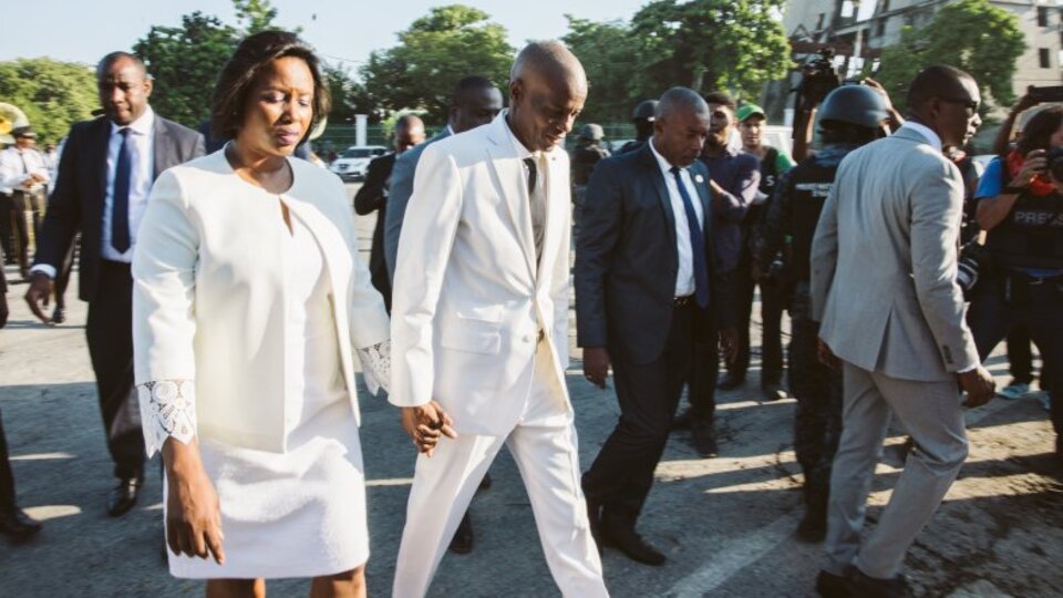 Öldürülen Moise'nin ağır yaralanan eşi Martine Moise, ABD'ye nakledildi