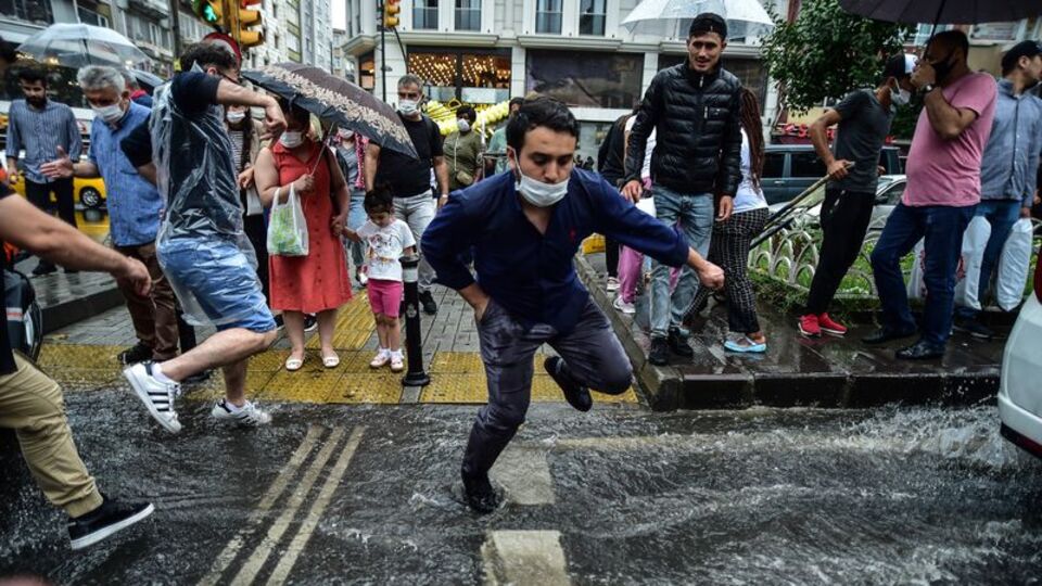 Kritik sağanak yağmur uyarısı