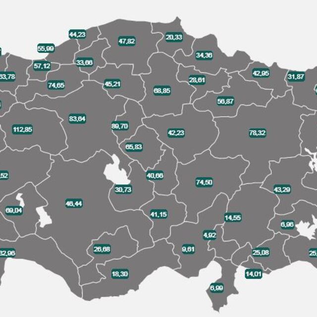 Güncel Türkiye koronavirüs risk haritası