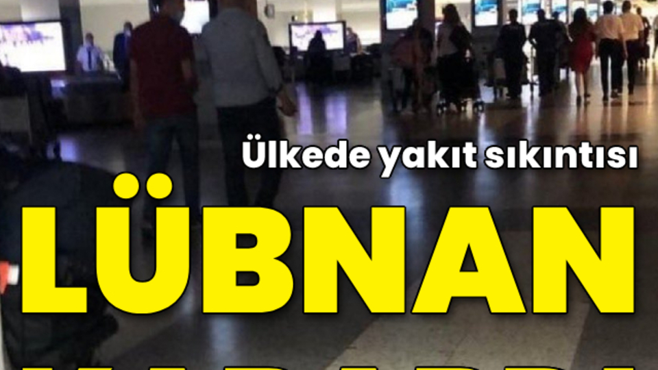 Ekonomik kriz nedeniyle Lübnan karanlığa gömüldü