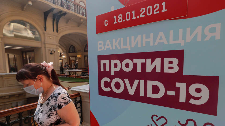 Rusya'da aşılama sürecinde hızlanma dönemi