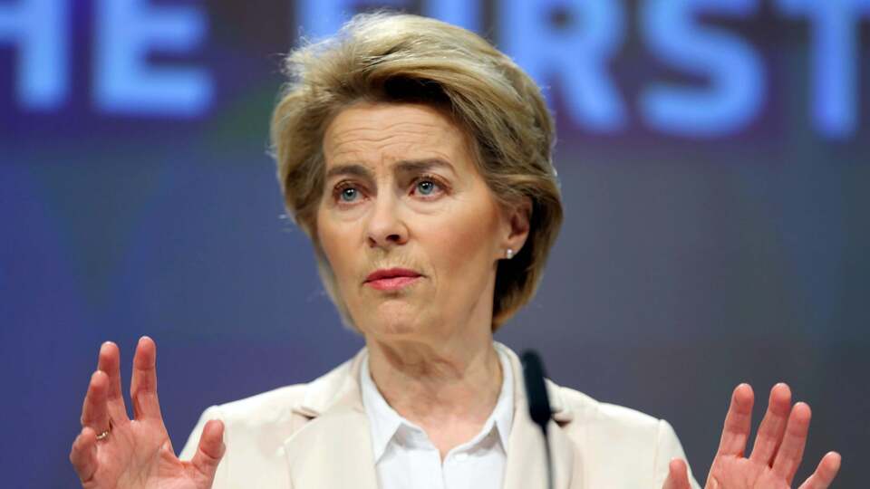Ursula von der Leyen'den açıklama