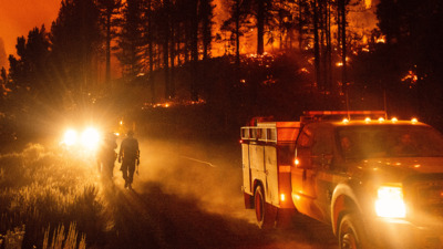 ABD'de alev hortumu!
