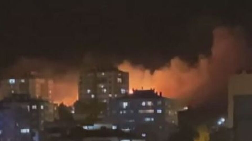 İzmir'de otluk alanda yangın paniği