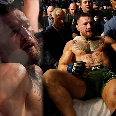 Salonu sedyeyle terk etti!