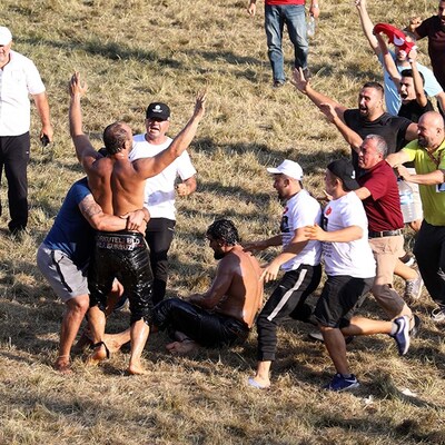 Başpehlivan Ali Gürbüz!