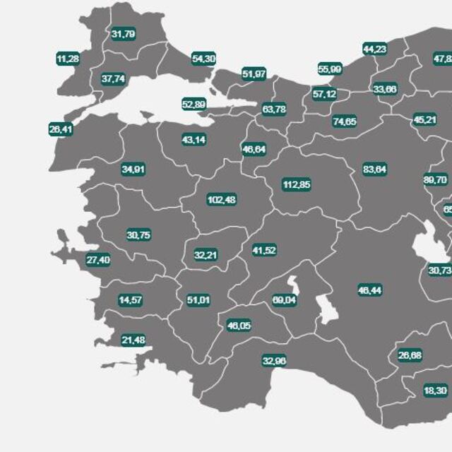 Güncel Türkiye koronavirüs risk haritası
