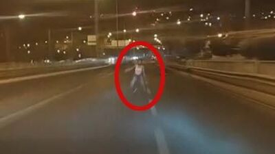 Canlı yayında çarpıp kaçmış!