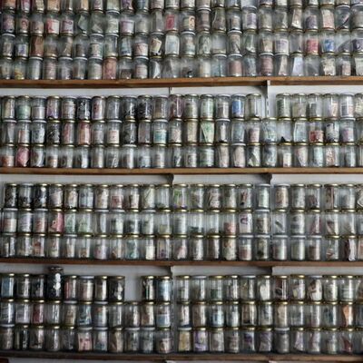 31 yılda topladı... Ağırlığı 4 ton!