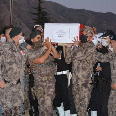 Şehit emniyet müdür yardımcısı için tören