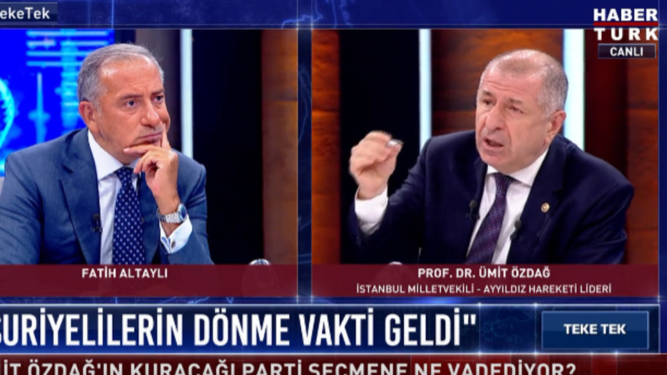 Özdağ: Her iki ittifakın dışındayız