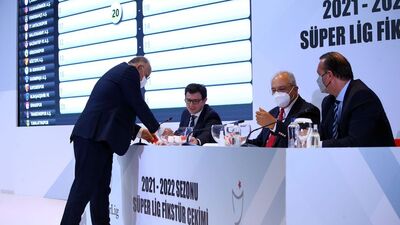 Süper Lig Fikstür çekimi tamamlandı