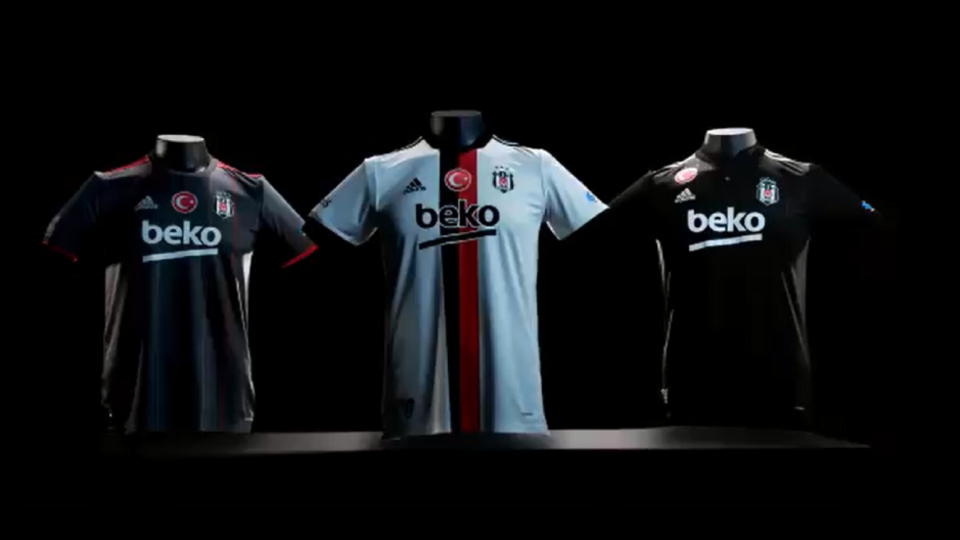 Beşiktaş'ın yeni formaları tanıtıldı
