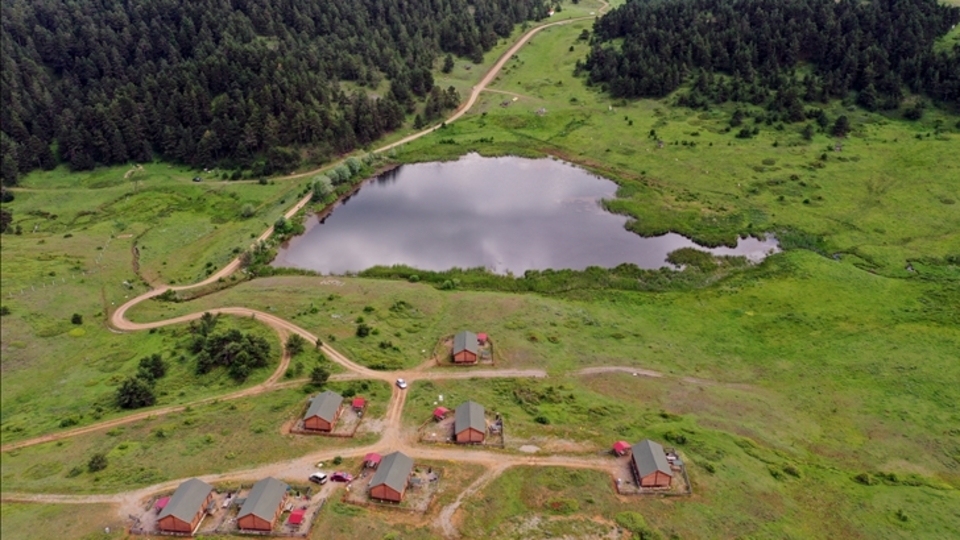 Kurak biliniyor ama... Yeşilin her tonunu yansıtıyor